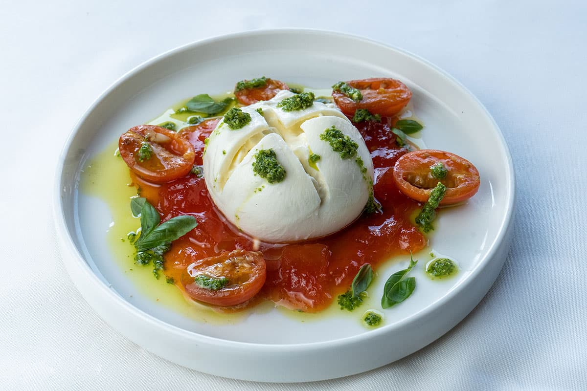 Burratina dos tomates