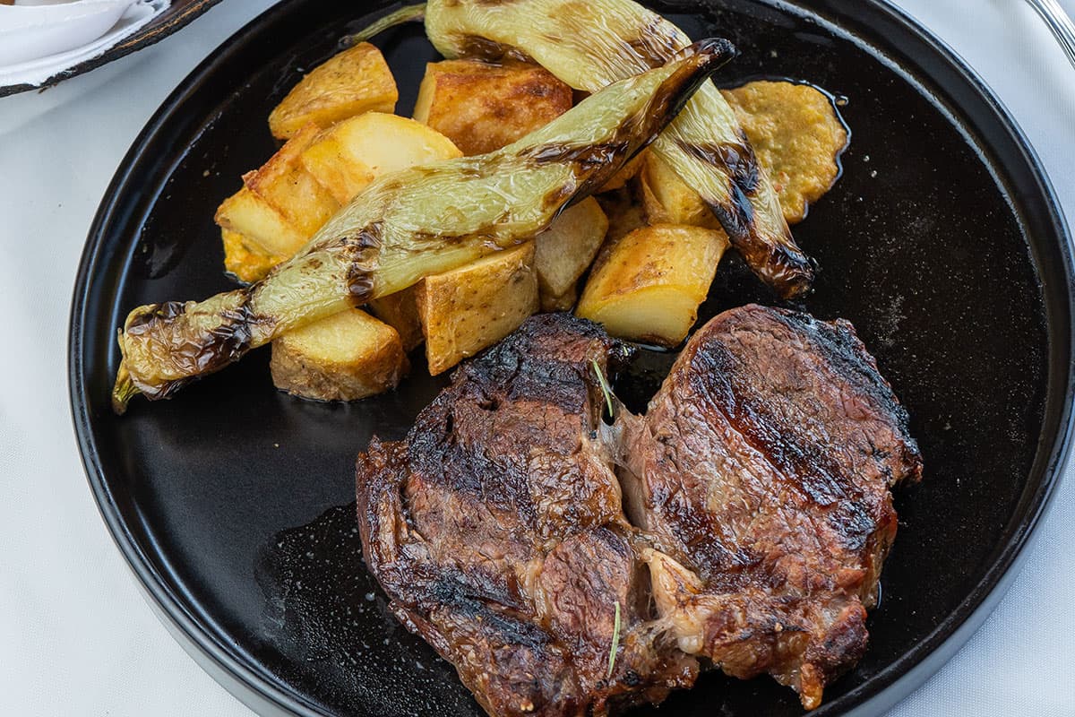 Ojo de bife alla grilla