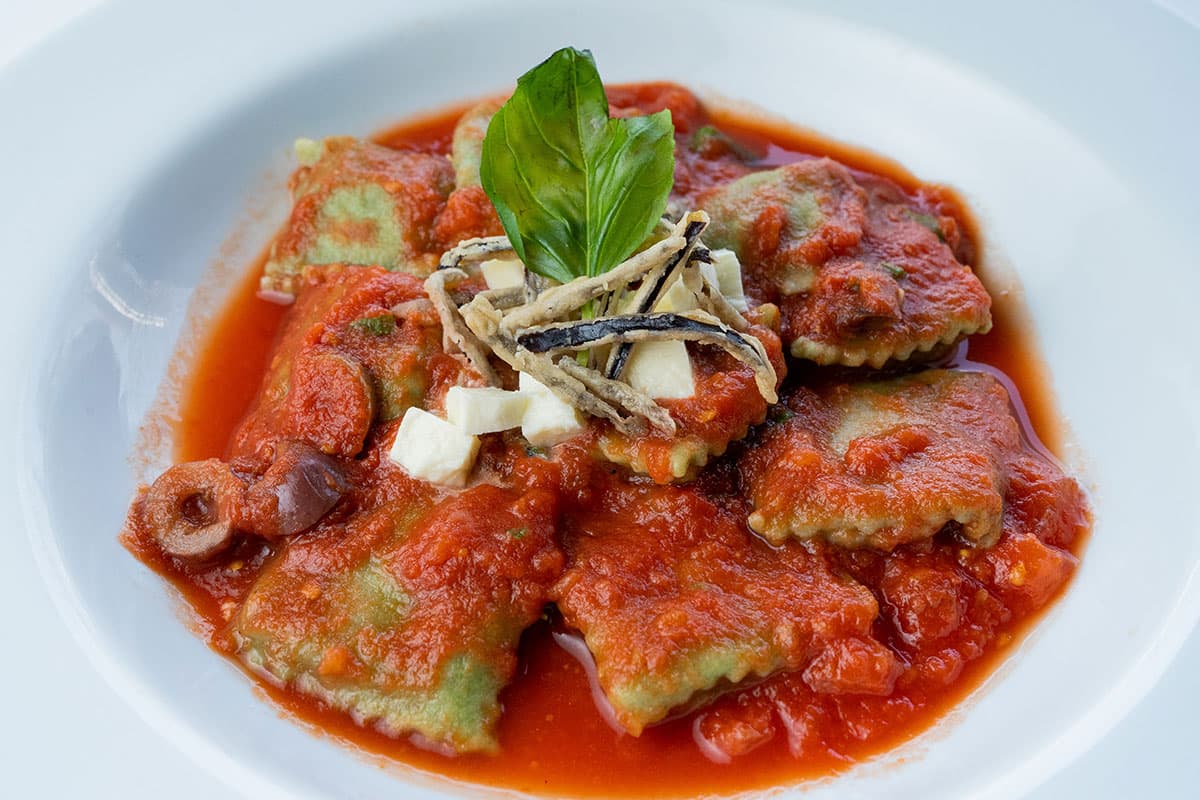 Ravioli mediterraneo